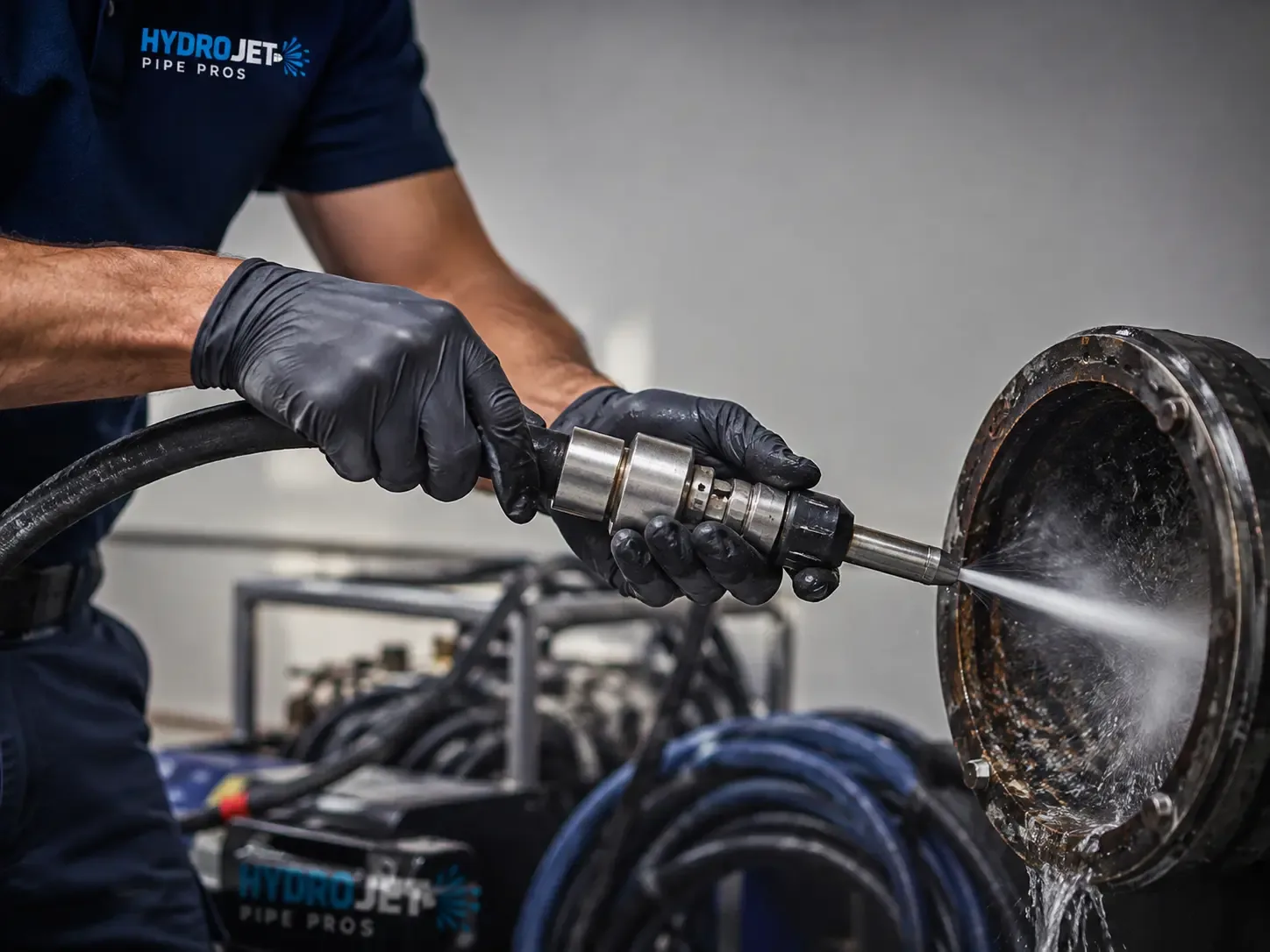Hydro Jet Pipe Descaling in Garland, NC